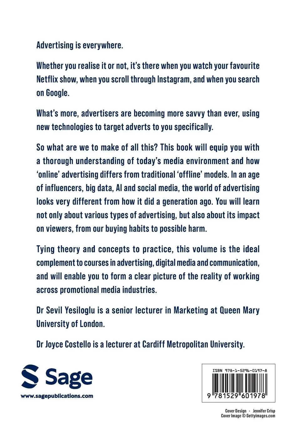 Rückseite: 9781529601978 | Advertising in the Digital Age | Theories and Practices | Taschenbuch