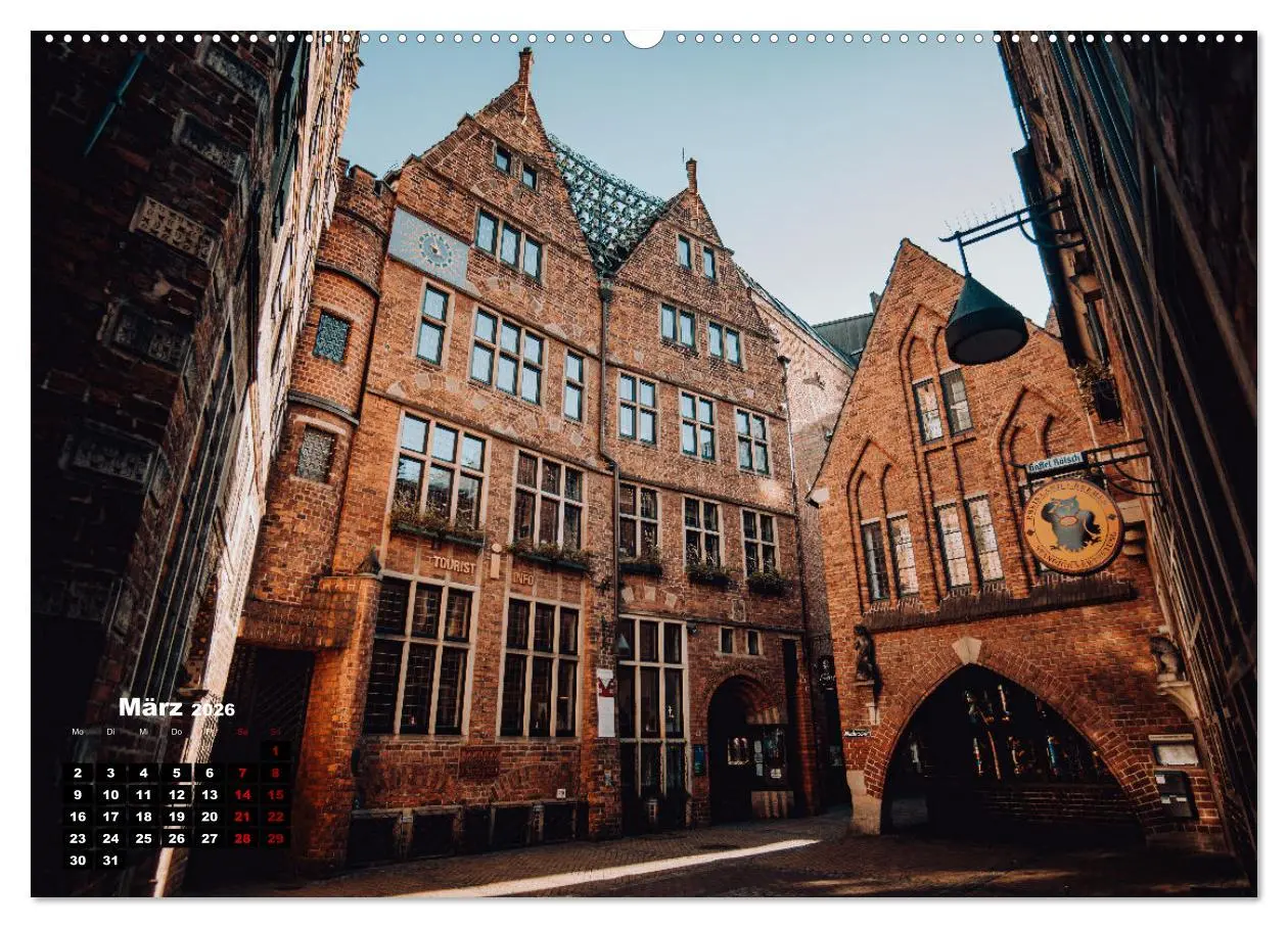 Bild: 9783457441978 | Bremen Fotokalender 2026 (hochwertiger Premium Wandkalender 2026...