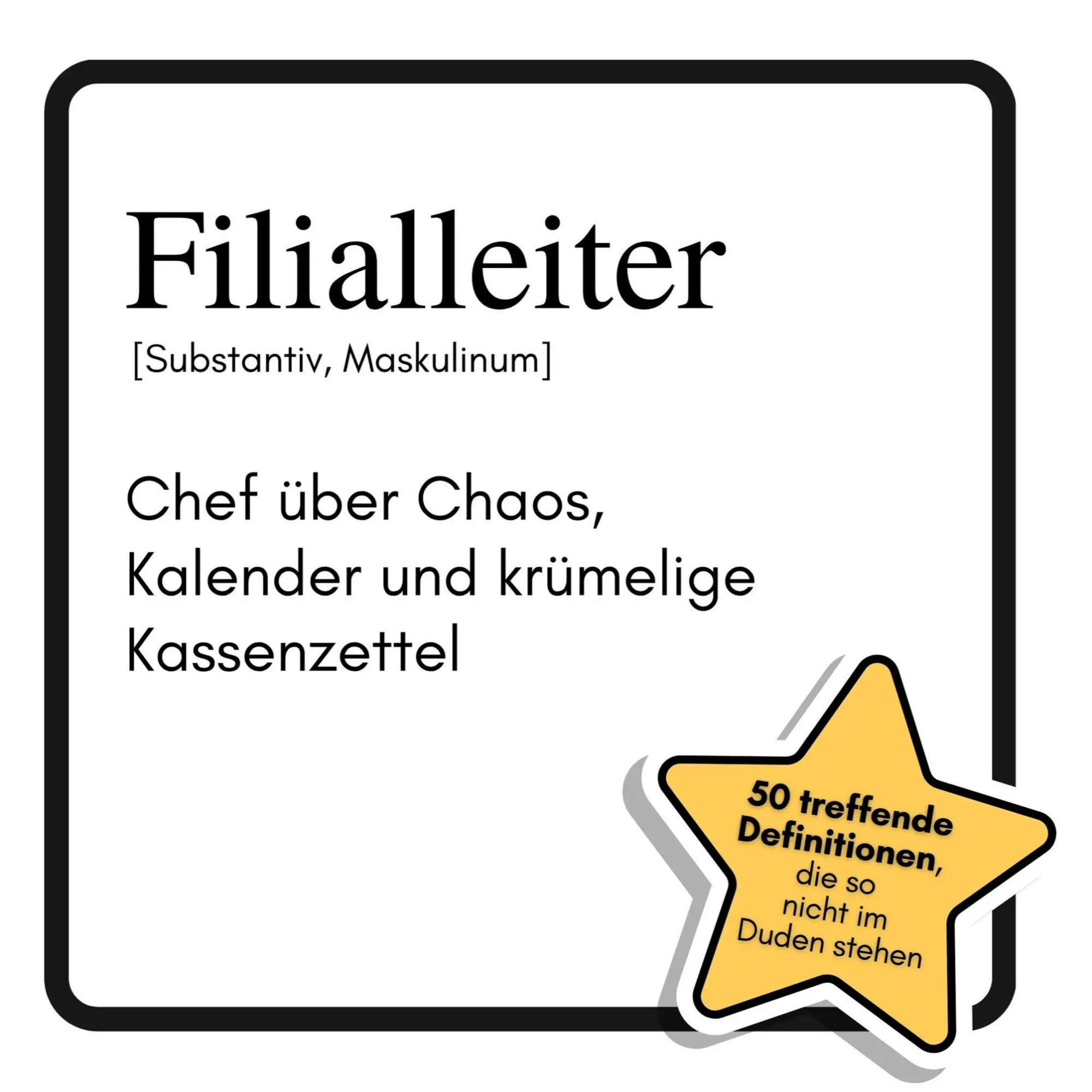 Cover: 9783759181978 | Filialleiter | Chef:in über Chaos, Kalender und krümelige Kassenzettel