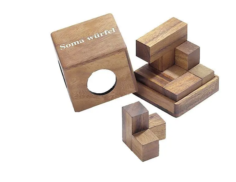Cover: 4014156062078 | Philos 6207 - Somawürfel, Samena Holz | Puzzle | 6207 | Deutsch | 2010