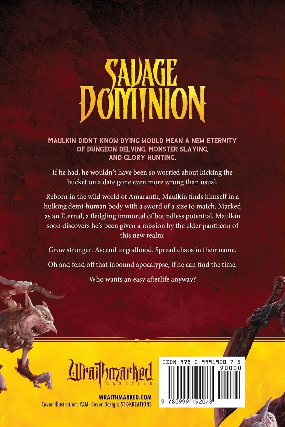 Rückseite: 9780999192078 | Savage Dominion | Luke Chmilenko (u. a.) | Taschenbuch | Englisch