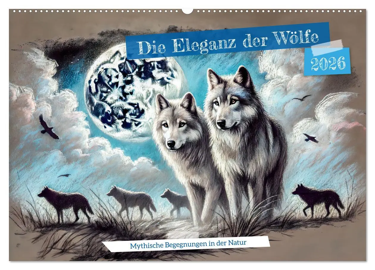 Cover: 9783457332078 | Die Eleganz der Wölfe - Mythische Begegnungen in der Natur...