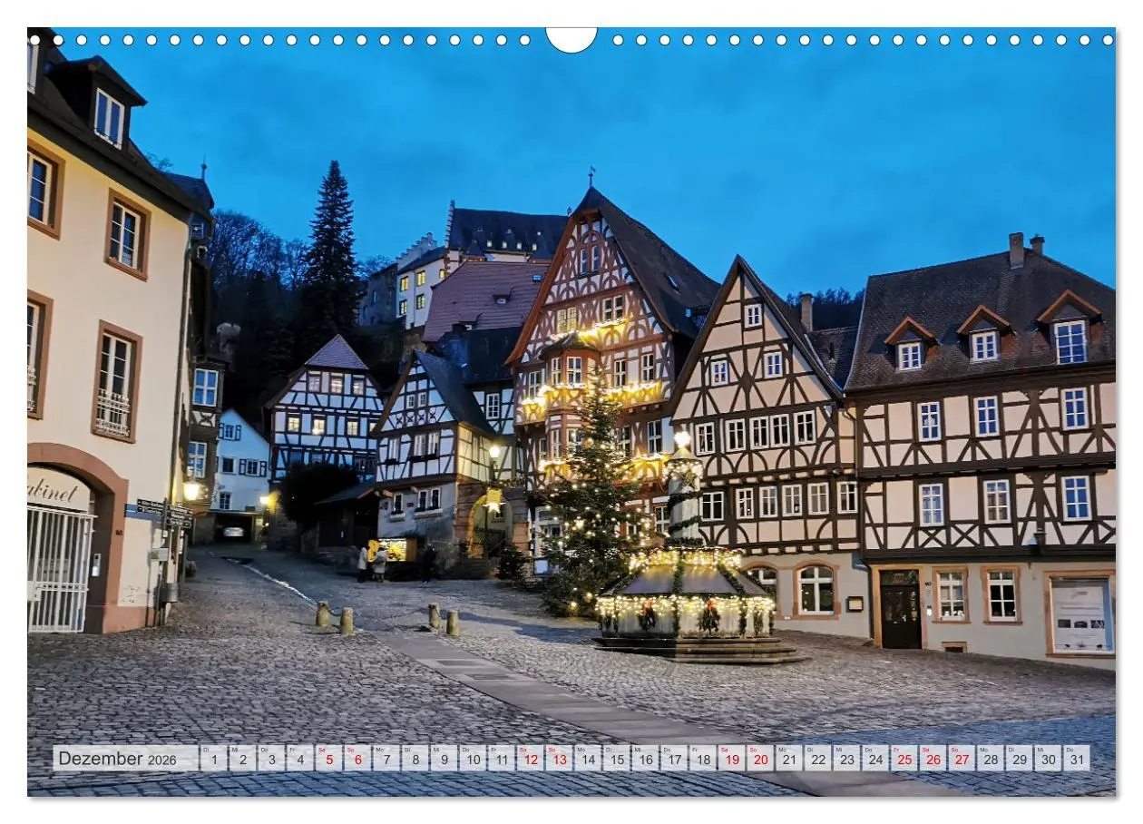 Bild: 9783457402078 | Miltenberg neu entdeckt (Wandkalender 2026 DIN A3 quer), CALVENDO...