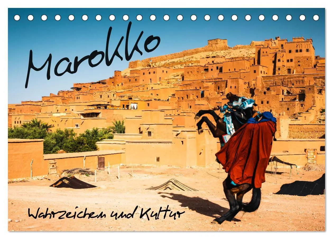 Cover: 9783457572078 | Marokko - Wahrzeichen und Kultur (Tischkalender 2026 DIN A5 quer),...