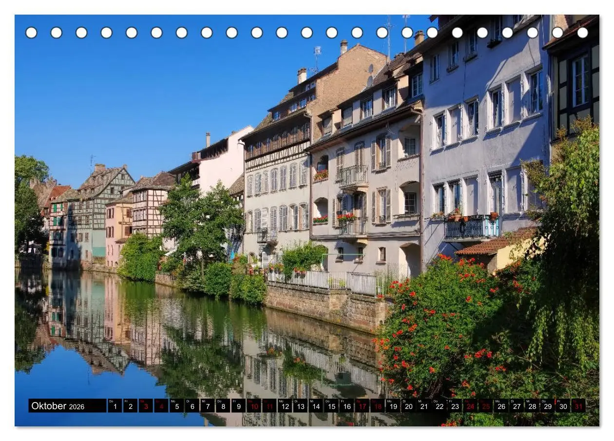 Bild: 9783457882078 | Straßburg - Im Herzen Europas (Tischkalender 2026 DIN A5 quer),...