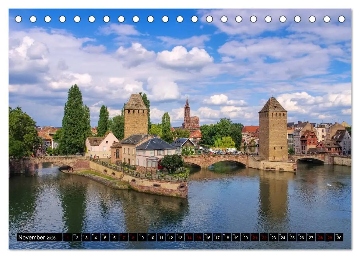 Bild: 9783457882078 | Straßburg - Im Herzen Europas (Tischkalender 2026 DIN A5 quer),...