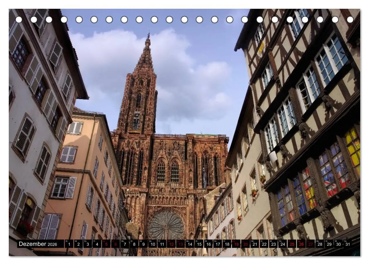 Bild: 9783457882078 | Straßburg - Im Herzen Europas (Tischkalender 2026 DIN A5 quer),...