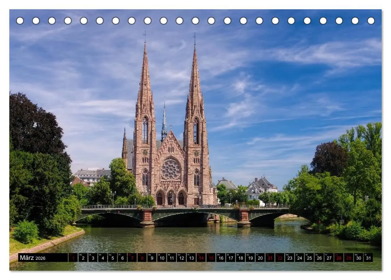Bild: 9783457882078 | Straßburg - Im Herzen Europas (Tischkalender 2026 DIN A5 quer),...