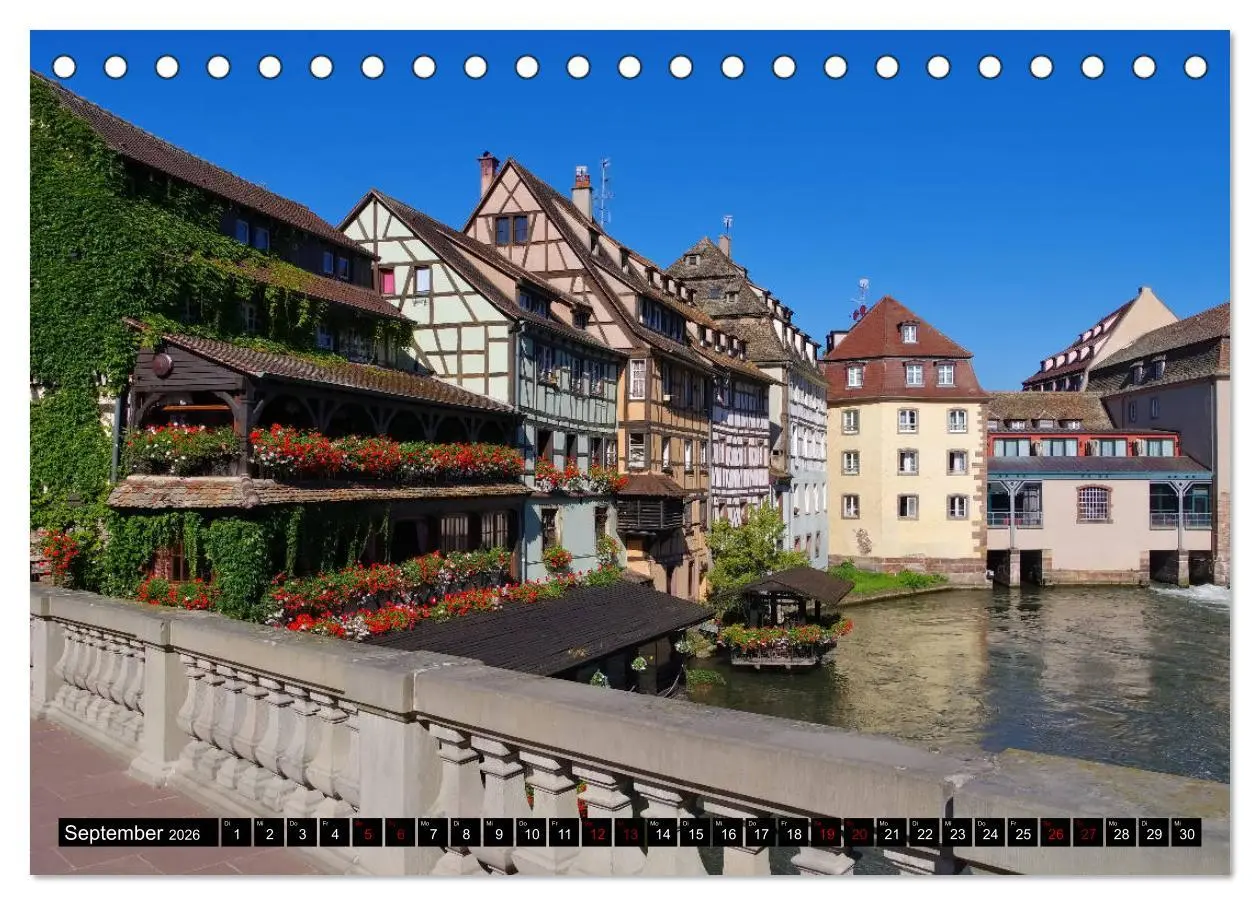 Bild: 9783457882078 | Straßburg - Im Herzen Europas (Tischkalender 2026 DIN A5 quer),...