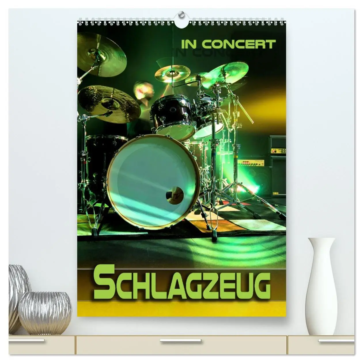 Cover: 9783516352078 | Schlagzeug in Concert (hochwertiger Premium Wandkalender 2026 DIN...