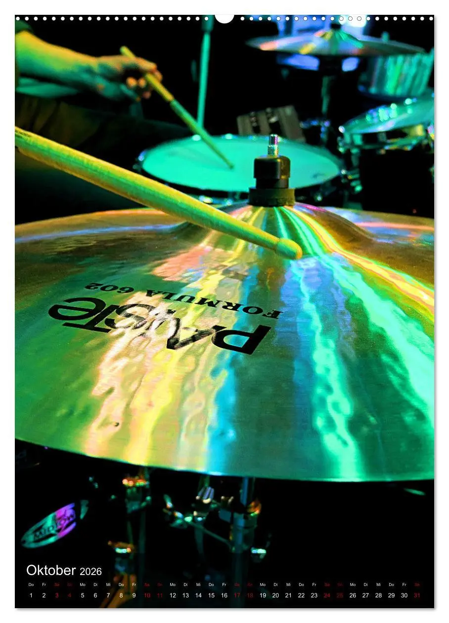 Bild: 9783516352078 | Schlagzeug in Concert (hochwertiger Premium Wandkalender 2026 DIN...
