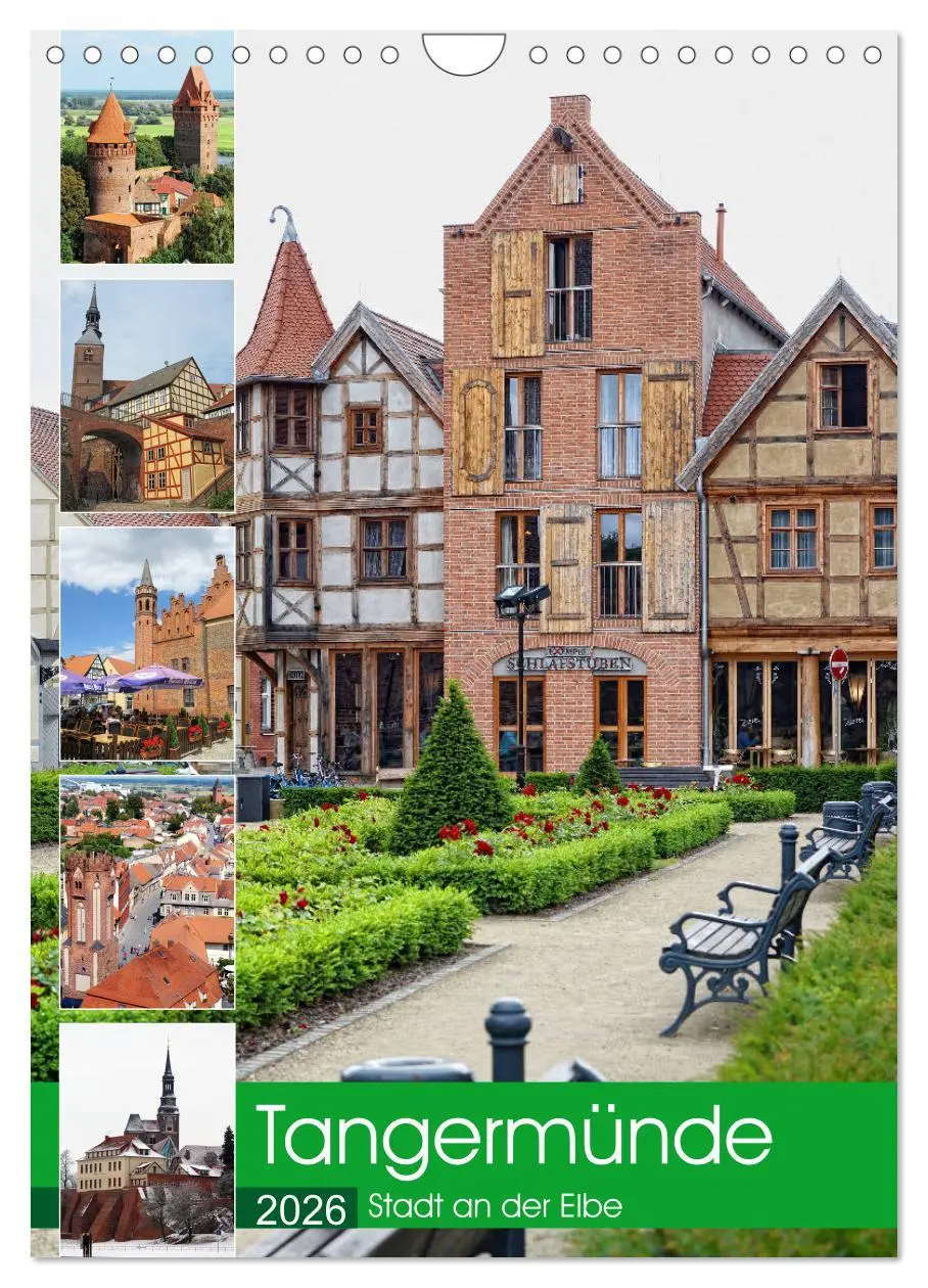 Cover: 9783516422078 | Tangermünde - Stadt an der Elbe (Wandkalender 2026 DIN A4 hoch),...