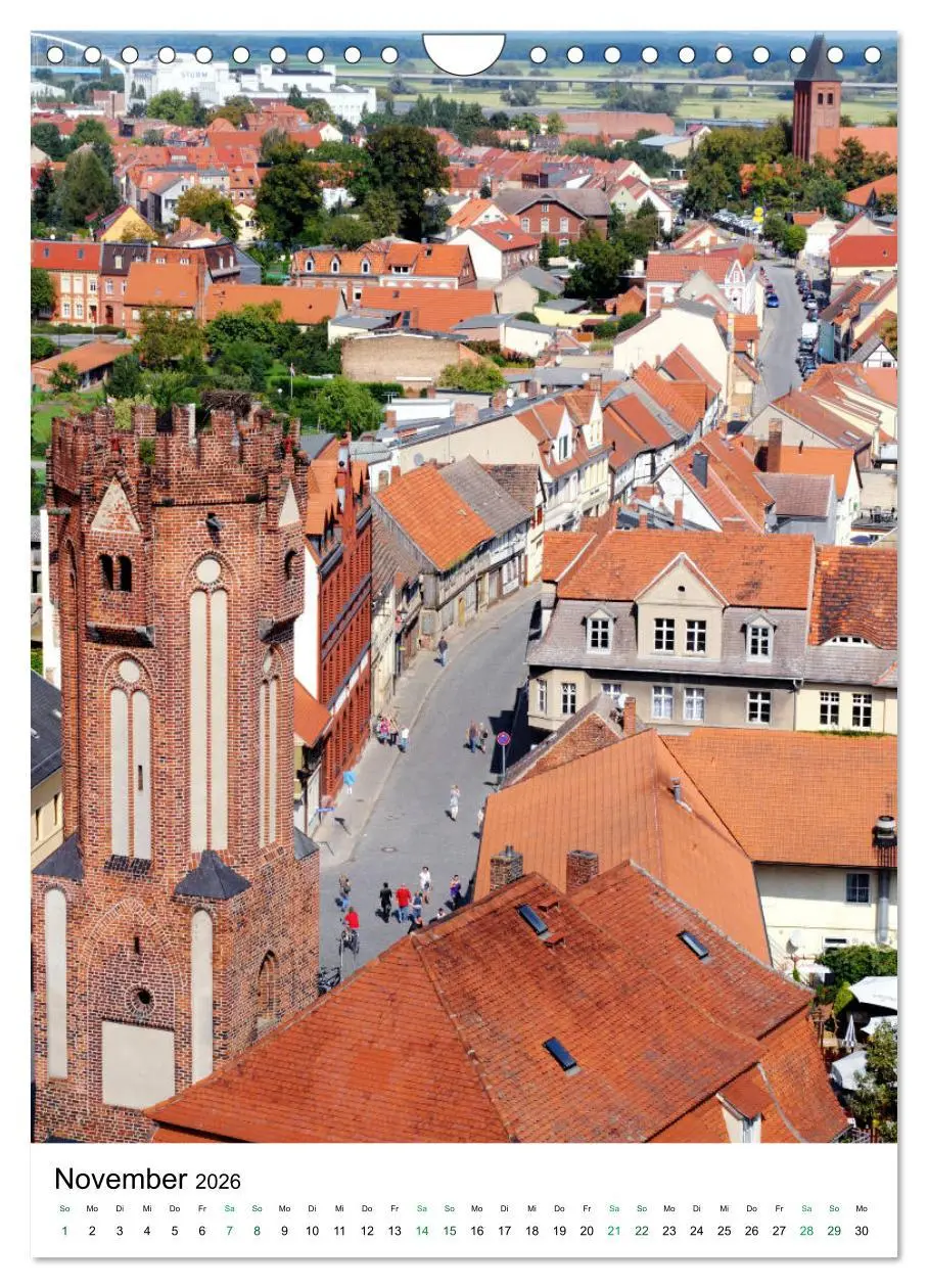 Bild: 9783516422078 | Tangermünde - Stadt an der Elbe (Wandkalender 2026 DIN A4 hoch),...