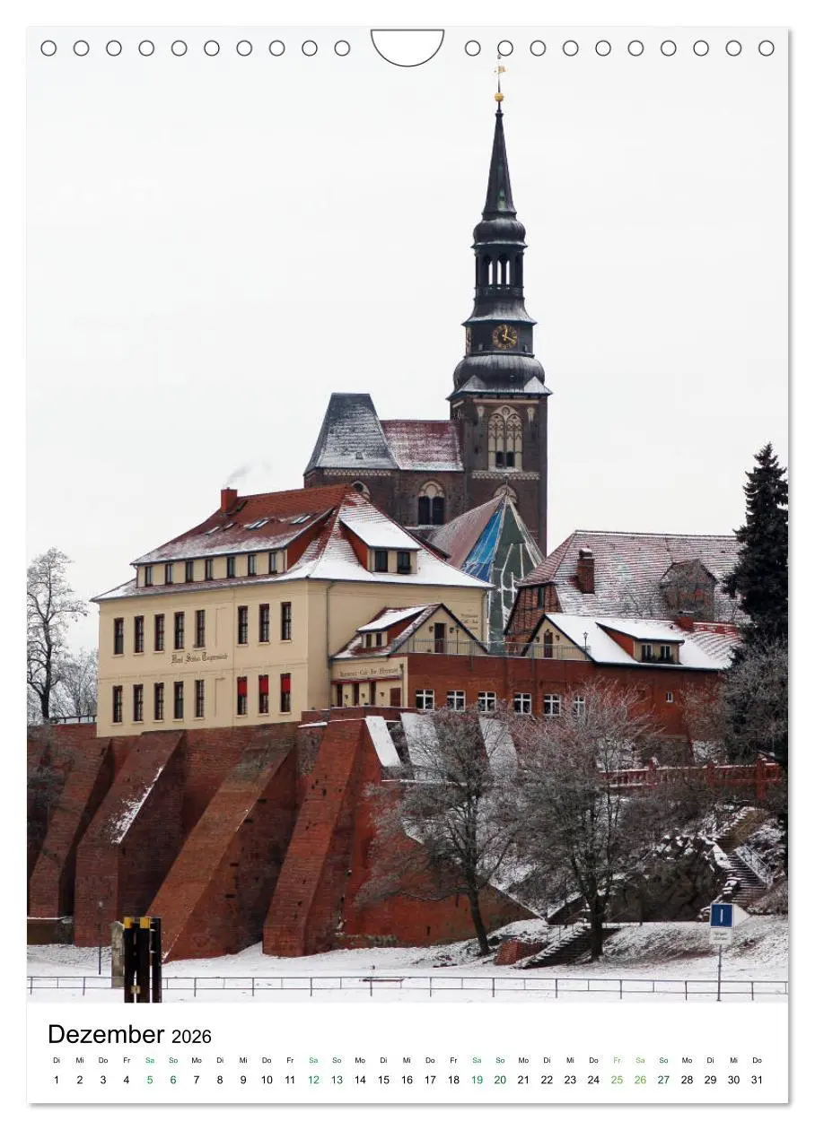 Bild: 9783516422078 | Tangermünde - Stadt an der Elbe (Wandkalender 2026 DIN A4 hoch),...