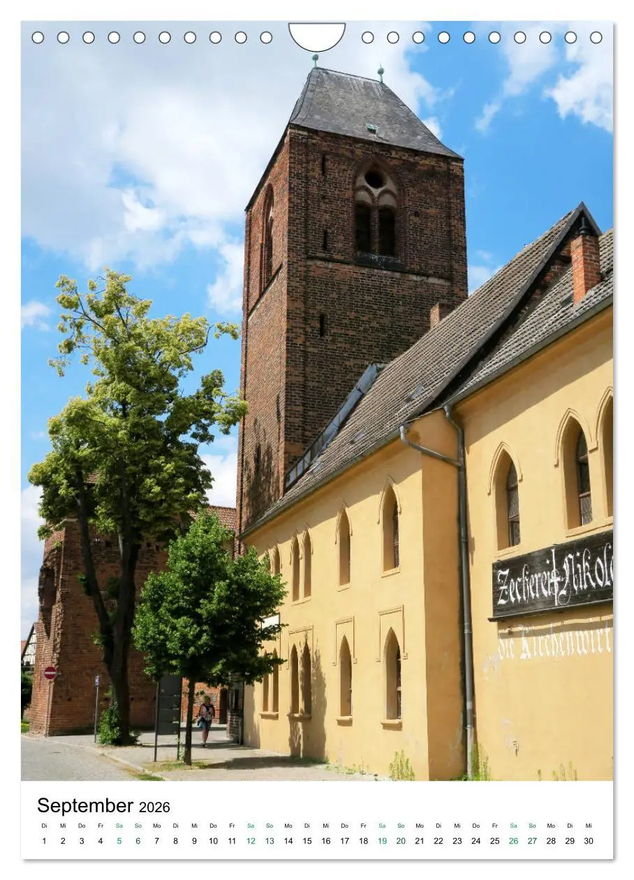 Bild: 9783516422078 | Tangermünde - Stadt an der Elbe (Wandkalender 2026 DIN A4 hoch),...