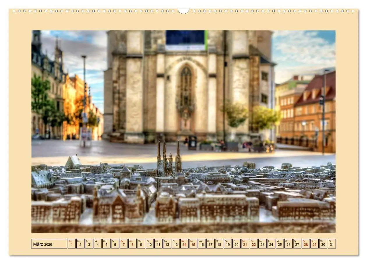 Bild: 9783516732078 | Stadtansichten von Halle an der Saale (Wandkalender 2026 DIN A2...