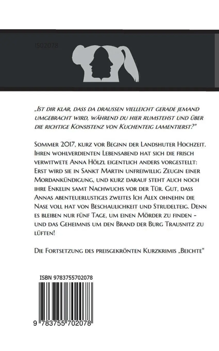 Rückseite: 9783755702078 | Anna und ... der Brand der Burg Trausnitz | Ein Landshut-Krimi | Buch