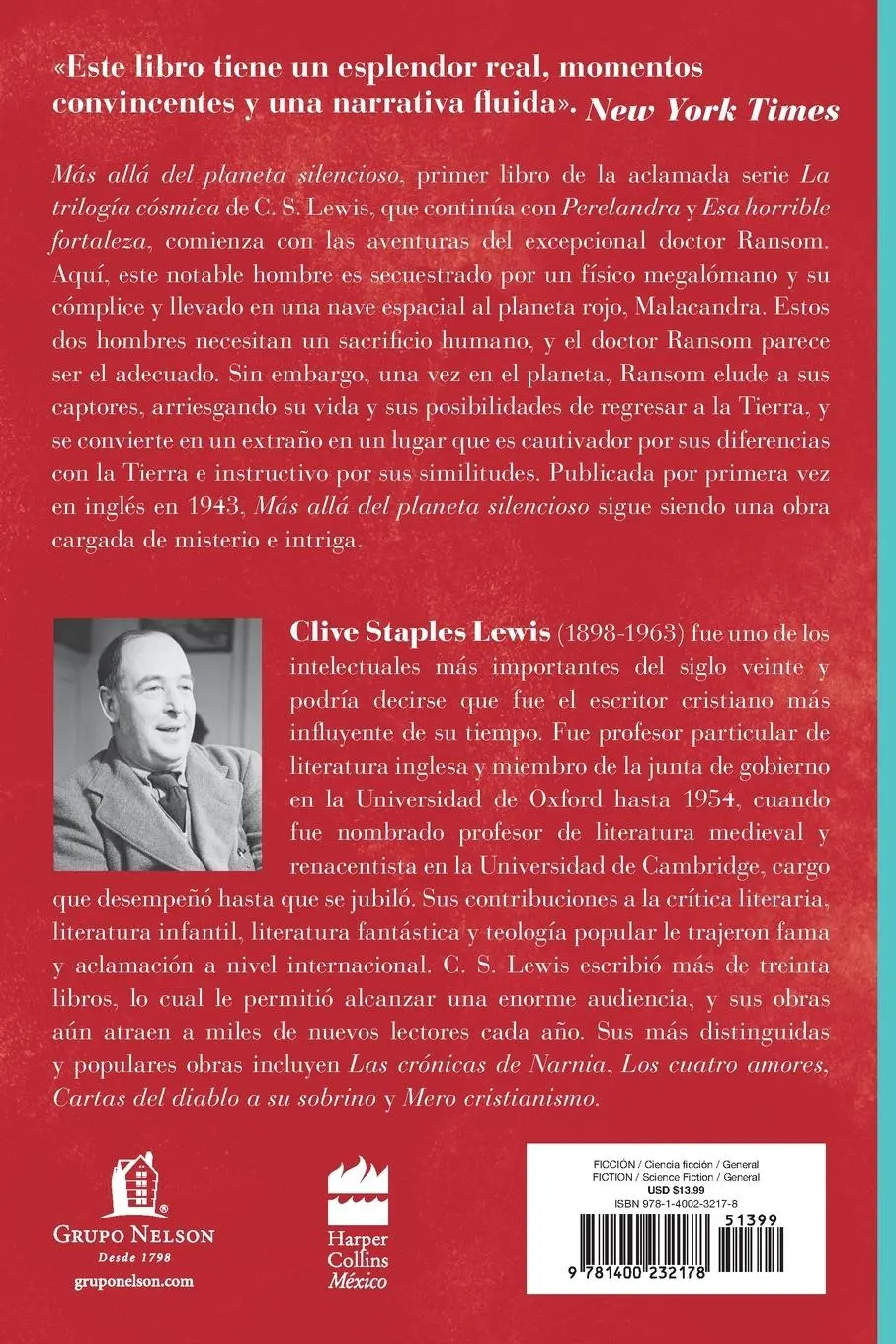 Rückseite: 9781400232178 | Más allá del planeta silencioso | Libro 1 de La trilogía cósmica