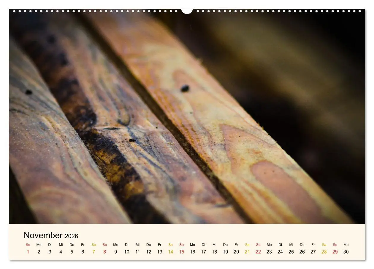 Bild: 9783457632178 | Faszination Holz (Wandkalender 2026 DIN A2 quer), CALVENDO...