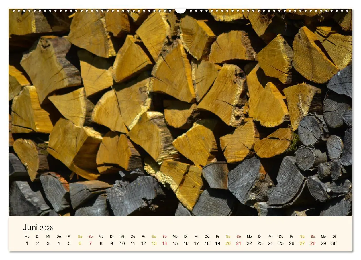 Bild: 9783457632178 | Faszination Holz (Wandkalender 2026 DIN A2 quer), CALVENDO...