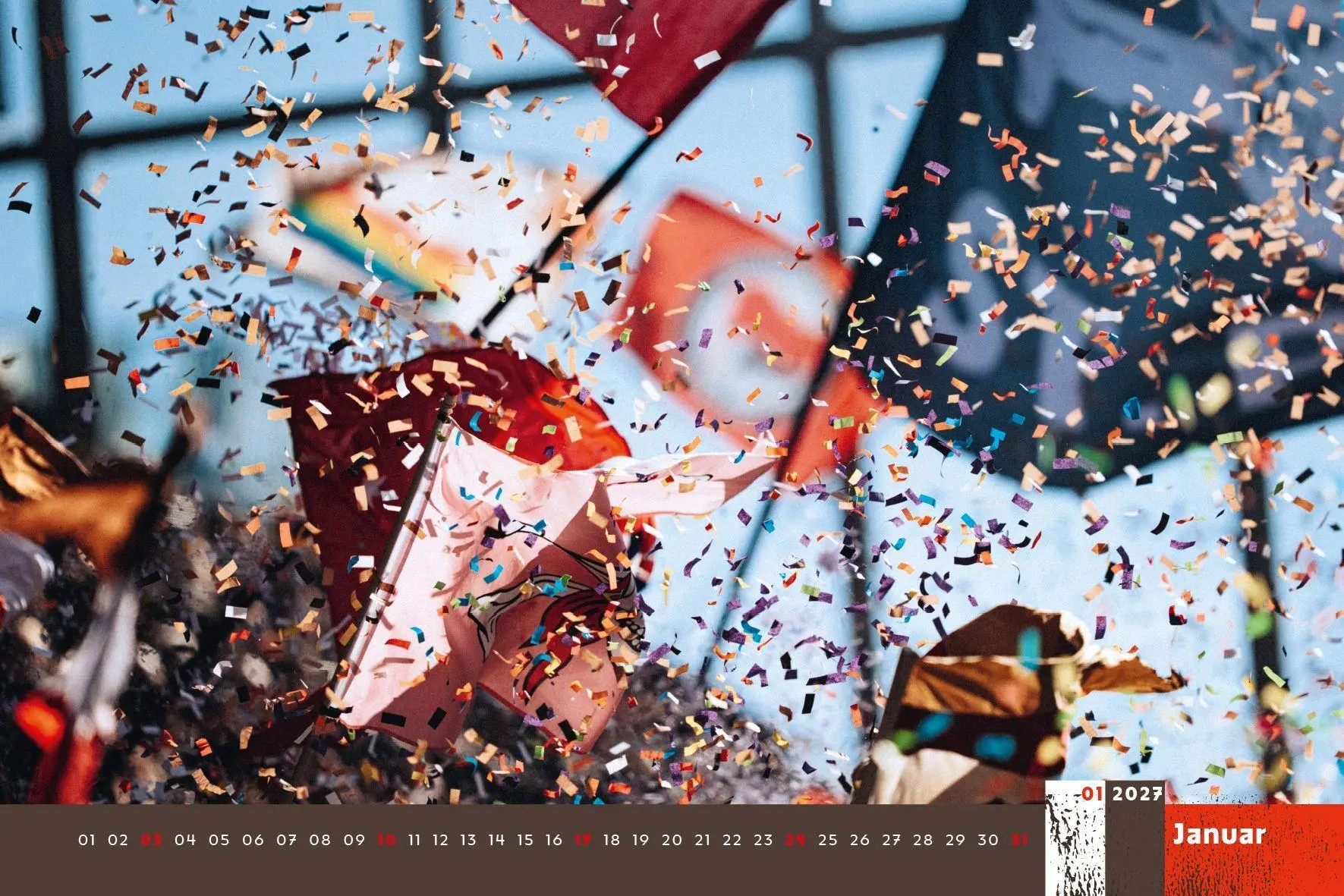 Bild: 9783667132178 | Der FC St. Pauli Kalender 2027 | Ansichten vom Millerntor | Kalender