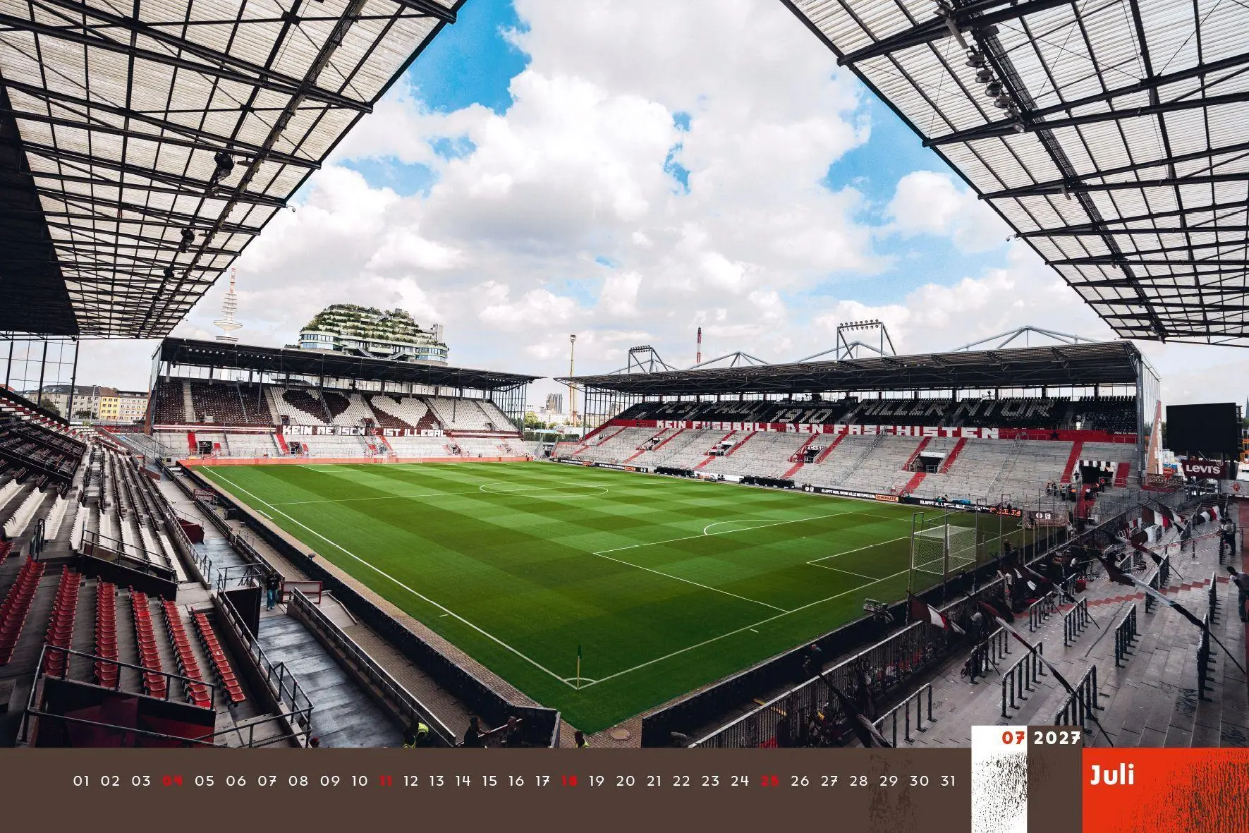 Bild: 9783667132178 | Der FC St. Pauli Kalender 2027 | Ansichten vom Millerntor | Kalender