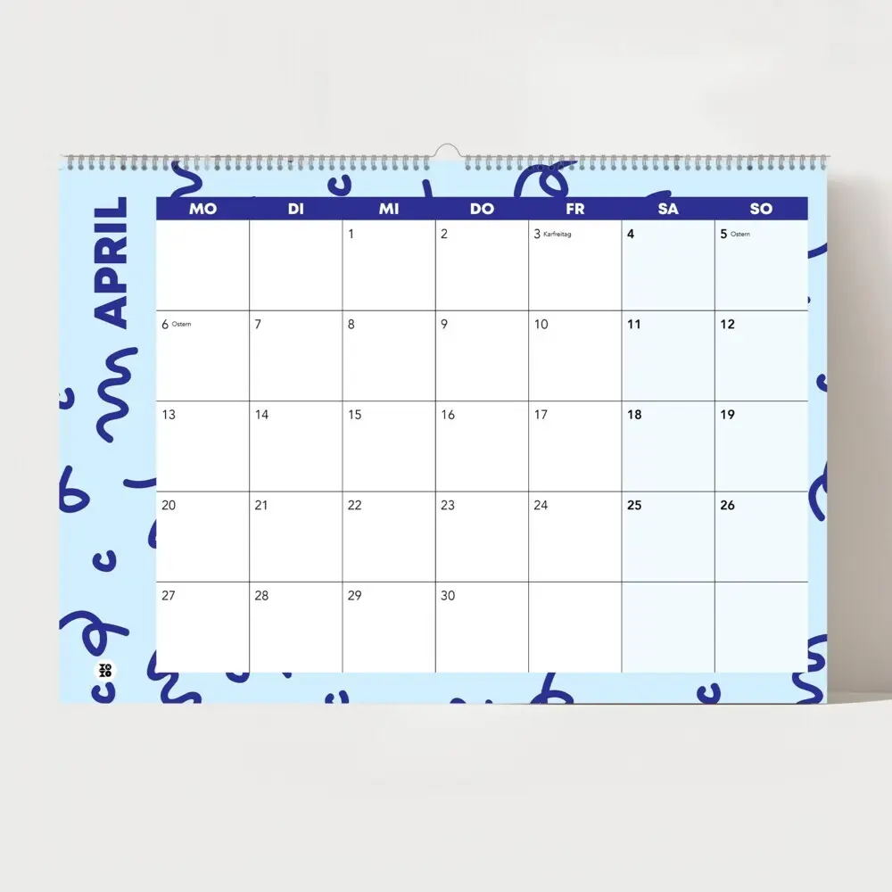 Bild: 9783690282178 | "GOOD DAYS", Wandkalender 2026, Monatskalender | Garschhammer (u. a.)