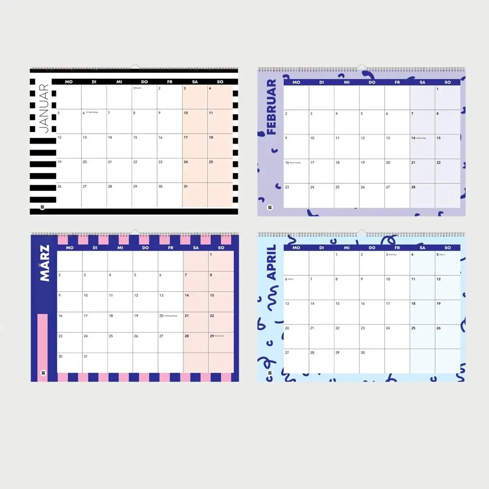 Bild: 9783690282178 | "GOOD DAYS", Wandkalender 2026, Monatskalender | Garschhammer (u. a.)