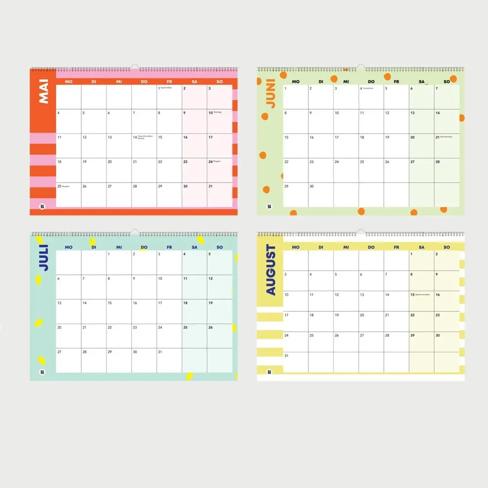 Bild: 9783690282178 | "GOOD DAYS", Wandkalender 2026, Monatskalender | Garschhammer (u. a.)