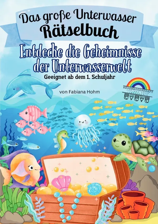 Cover: 9783819072178 | Das große Unterwasser Rätselbuch | Fabiana Hohm | Taschenbuch | epubli