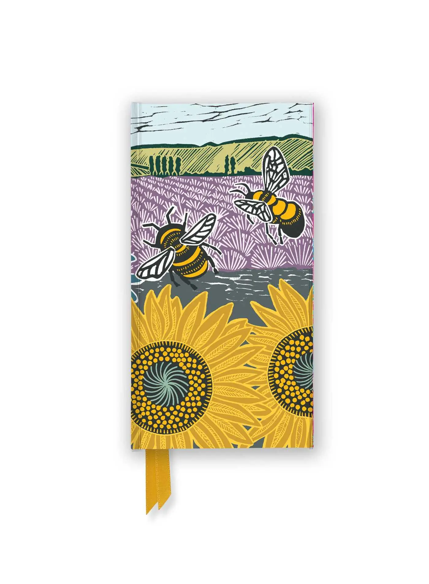 Cover: 9781835622278 | Kate Heiss: Sunflower Fields (Foiled Slimline Journal) | Publishing