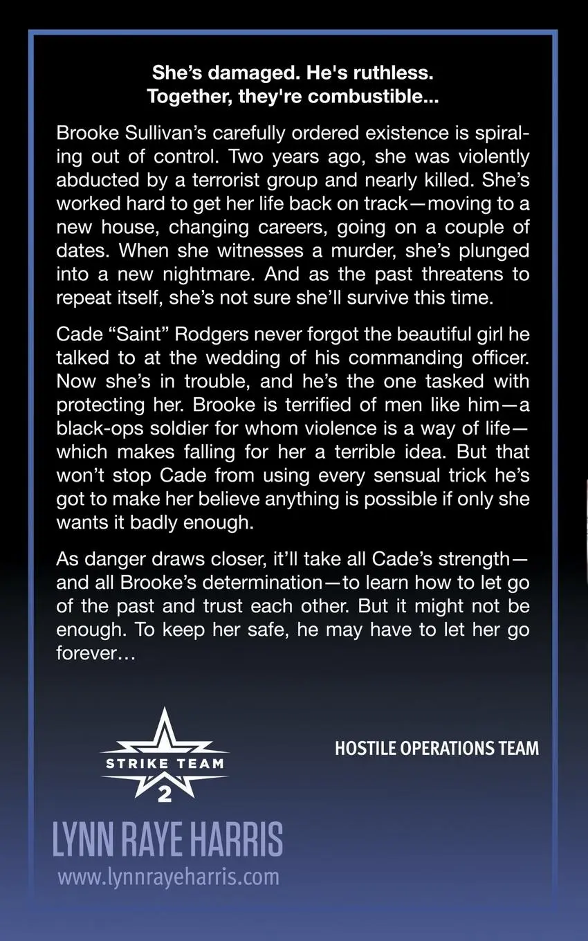 Rückseite: 9781941002278 | HOT Angel | Hostile Operations Team - Book 12 | Lynn Raye Harris