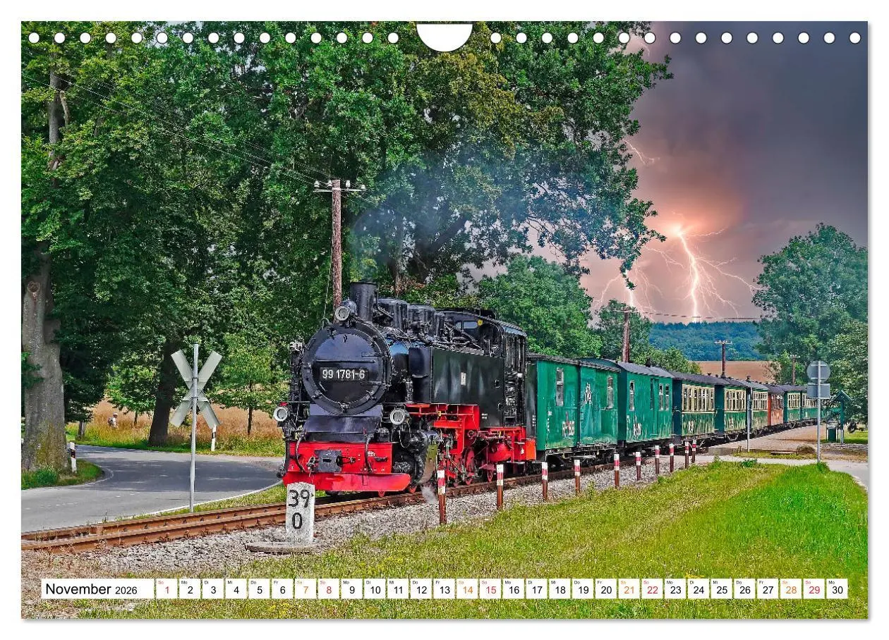 Bild: 9783457552278 | Dampflokomotiven - geliebte Kraftpakete (Wandkalender 2026 DIN A4...