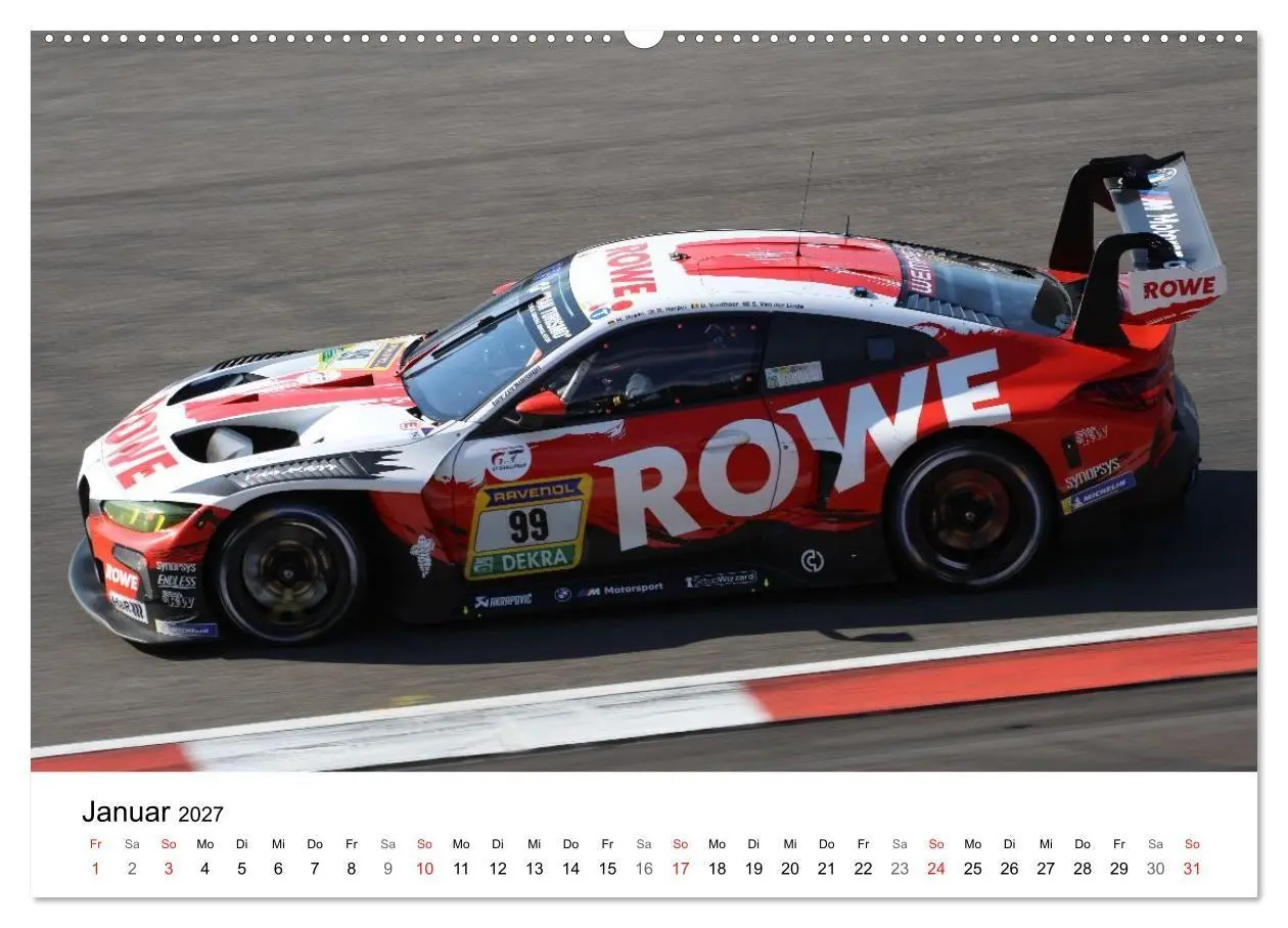 Bild: 9783594242278 | Bayerische Motoren Werke im Motorsport (Wandkalender 2027 DIN A2...