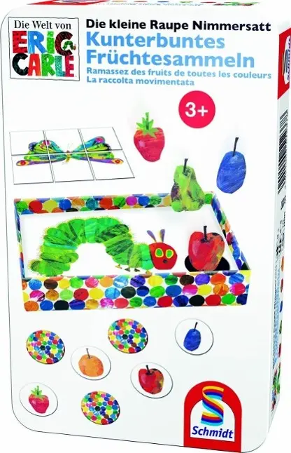 Cover: 4001504512378 | Die kleine Raupe Nimmersatt - Kunterbuntes Früchtesammeln | Lange