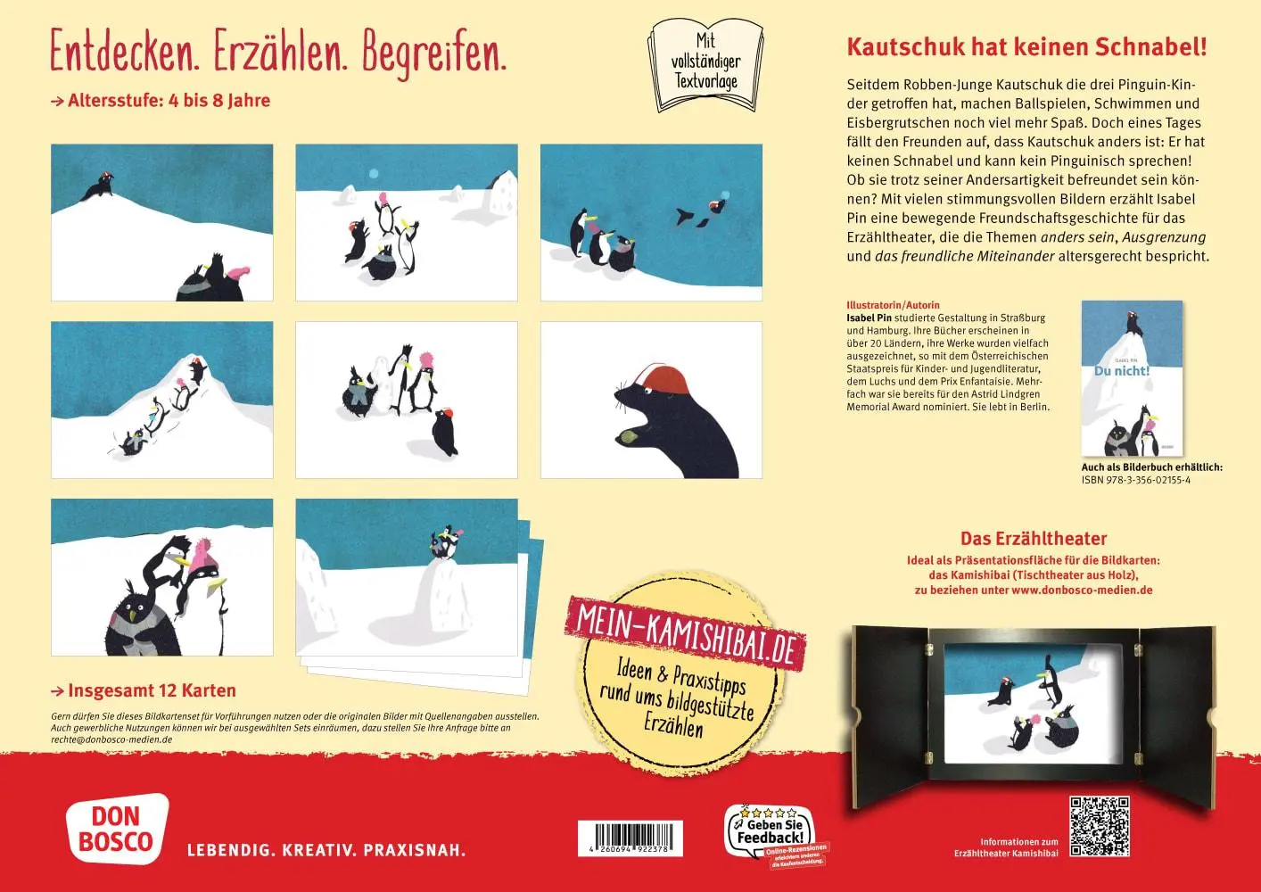 Bild: 4260694922378 | Du nicht! Kamishibai Bildkartenset | Isabel Pin | Box | 12 S. | 2024