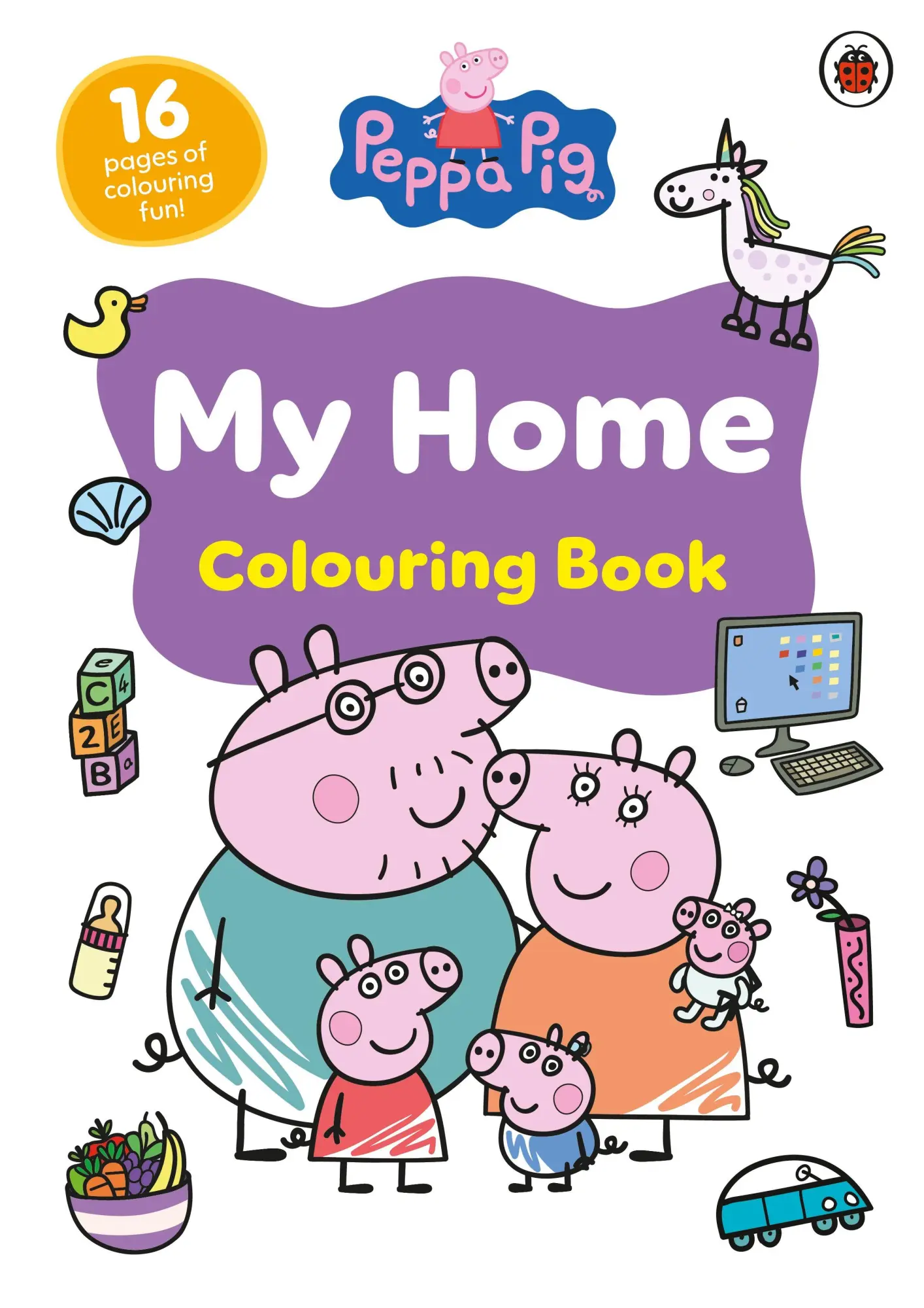 Cover: 9780241782378 | Peppa Pig: My Home Colouring Book | Pig Peppa | Taschenbuch | Englisch