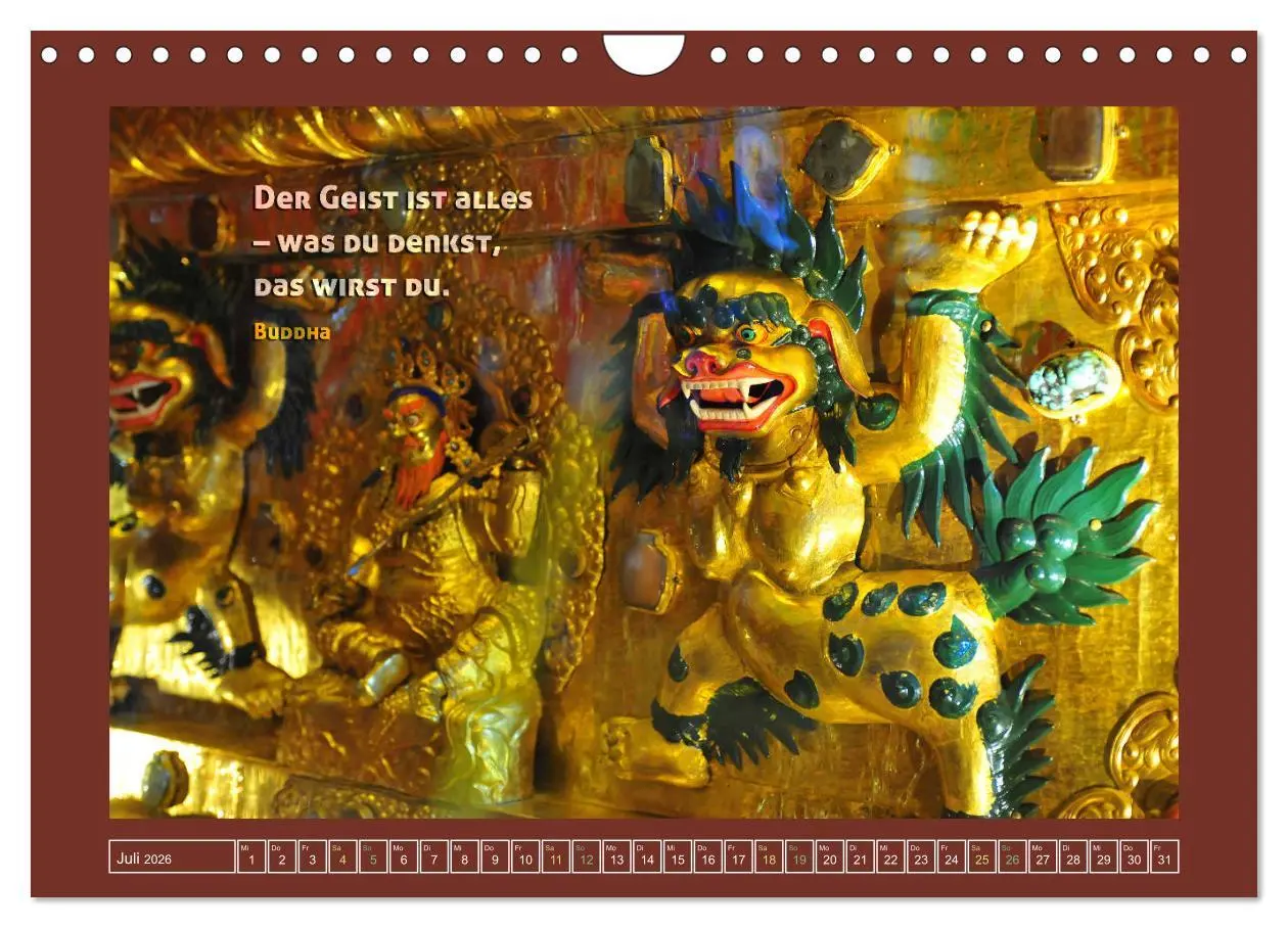 Bild: 9783457302378 | Tibet - Tibet - Tibet 2026 (Wandkalender 2026 DIN A4 quer),...