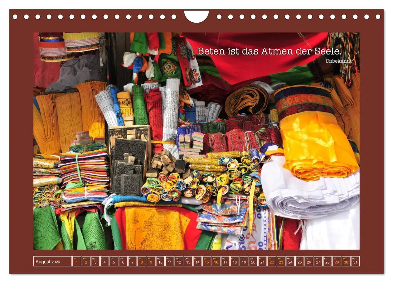 Bild: 9783457302378 | Tibet - Tibet - Tibet 2026 (Wandkalender 2026 DIN A4 quer),...