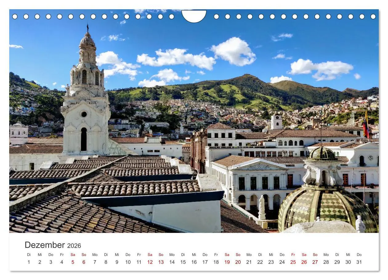 Bild: 9783457612378 | Ecuador - Unbeschreibliche Natur (Wandkalender 2026 DIN A4 quer),...