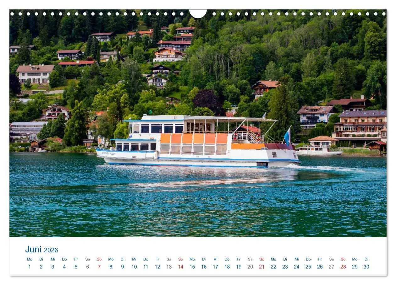 Bild: 9783457782378 | Schöner Tegernsee (Wandkalender 2026 DIN A3 quer), CALVENDO...
