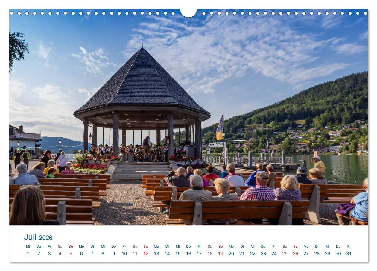 Bild: 9783457782378 | Schöner Tegernsee (Wandkalender 2026 DIN A3 quer), CALVENDO...