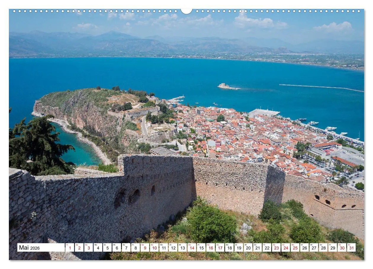 Bild: 9783457852378 | DER PELOPONNES (Wandkalender 2026 DIN A2 quer), CALVENDO...