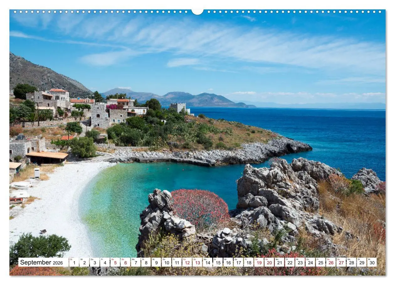Bild: 9783457852378 | DER PELOPONNES (Wandkalender 2026 DIN A2 quer), CALVENDO...
