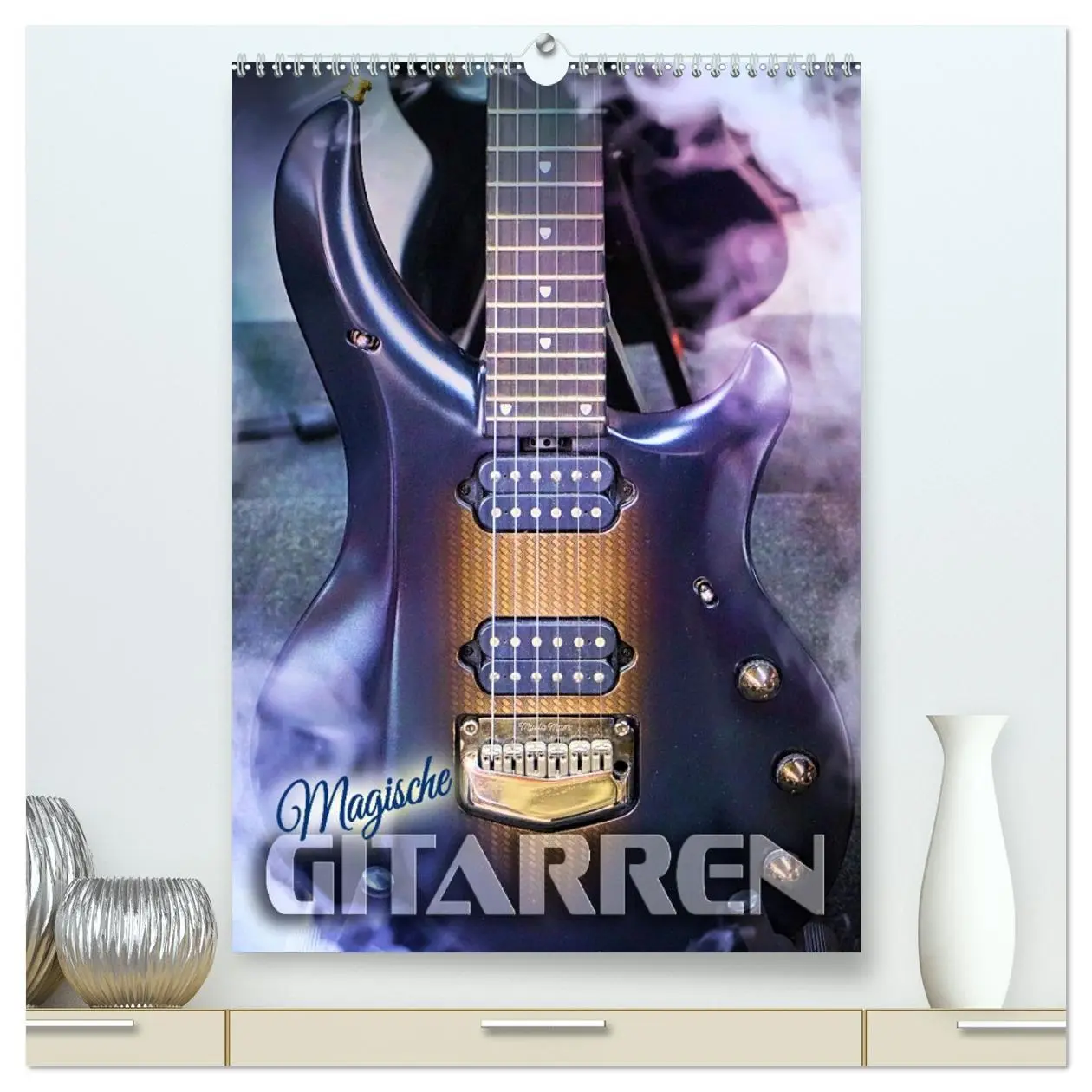 Cover: 9783516322378 | Magische Gitarren (hochwertiger Premium Wandkalender 2026 DIN A2...