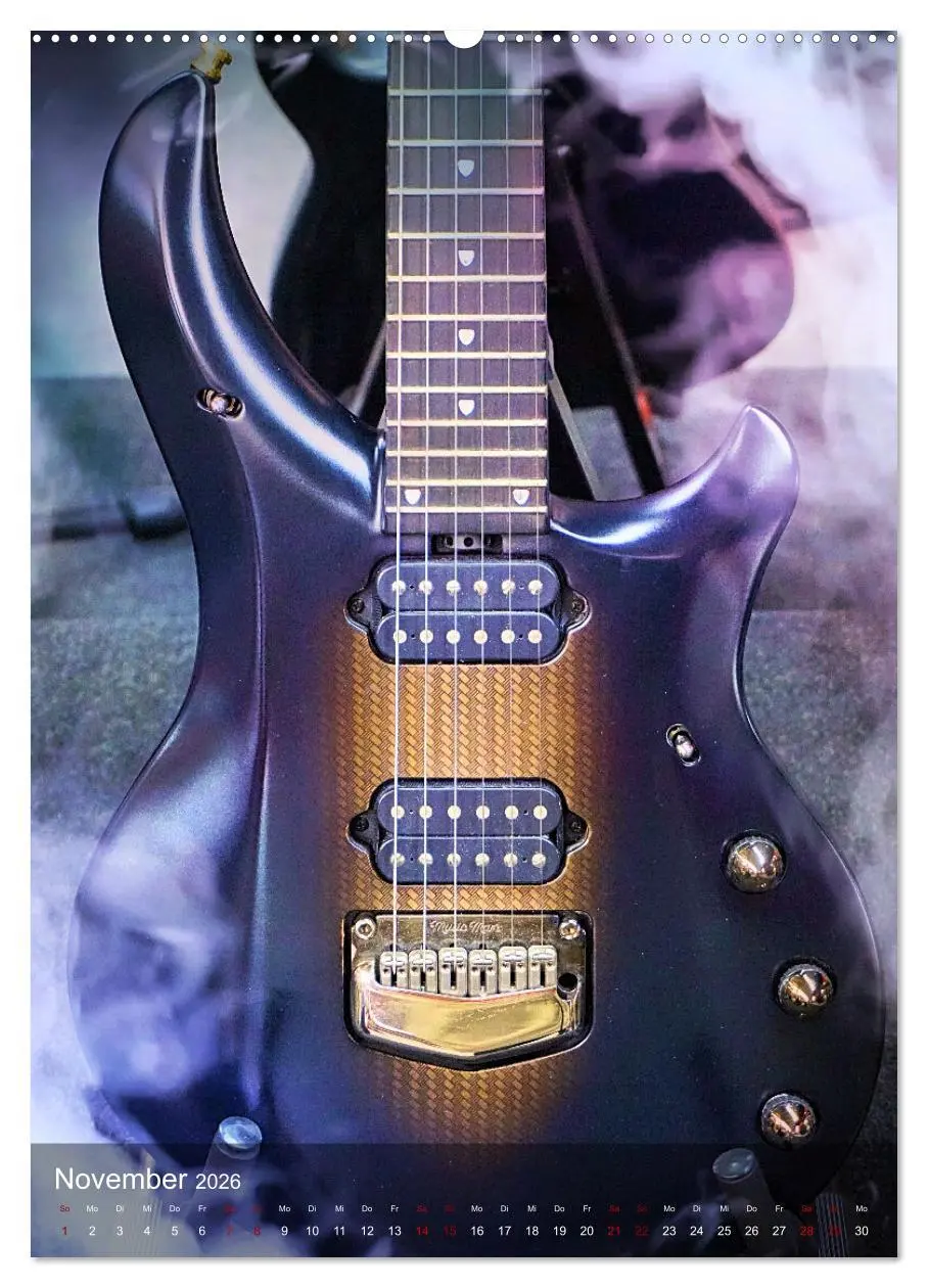 Bild: 9783516322378 | Magische Gitarren (hochwertiger Premium Wandkalender 2026 DIN A2...