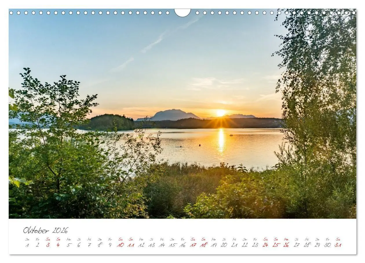 Bild: 9783516702378 | Der wunderschöne Faaker See in Kärnten (Wandkalender 2026 DIN A3...