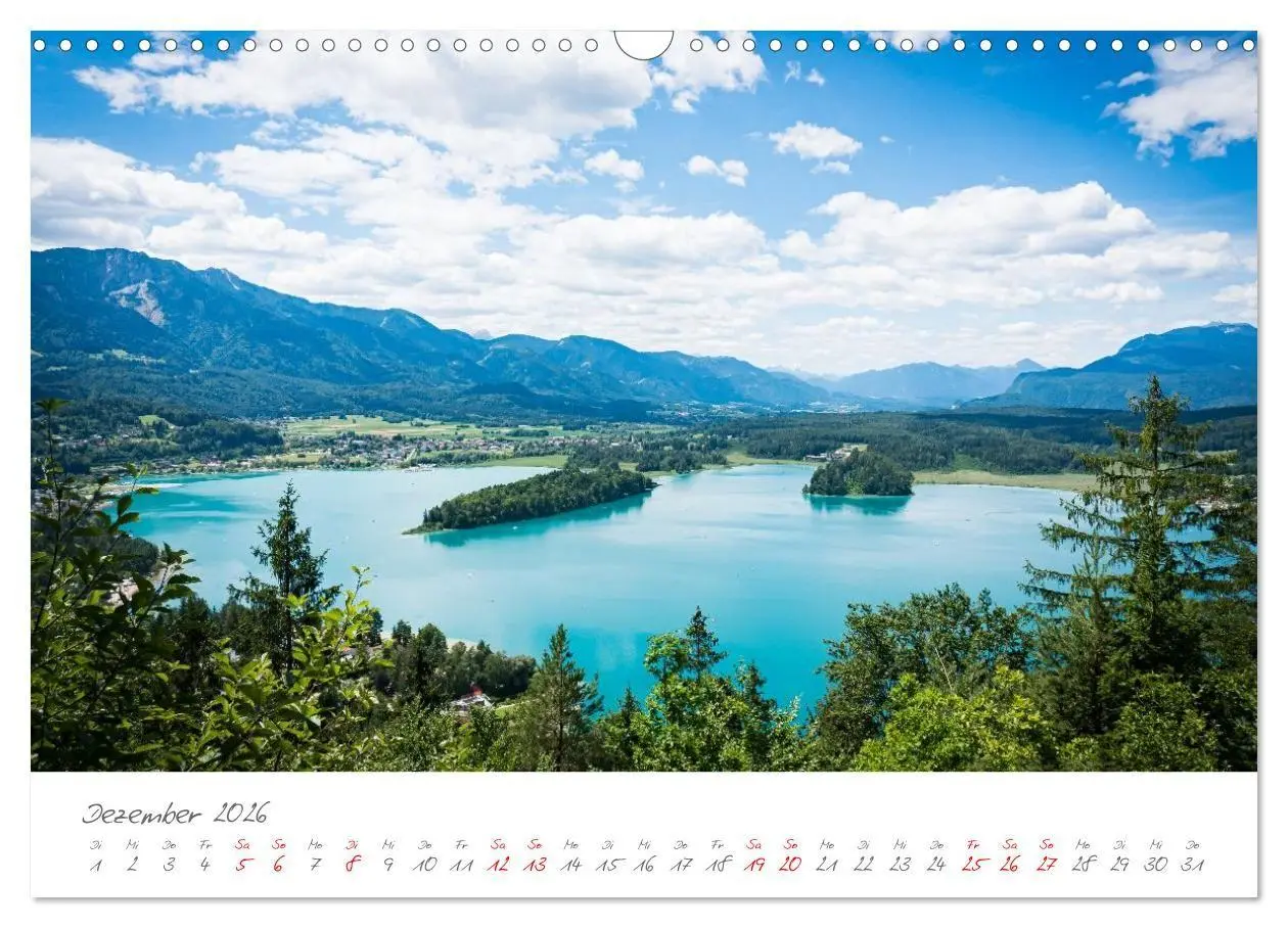 Bild: 9783516702378 | Der wunderschöne Faaker See in Kärnten (Wandkalender 2026 DIN A3...