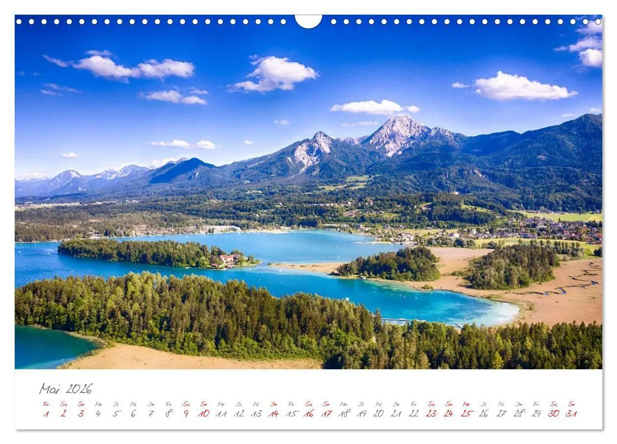 Bild: 9783516702378 | Der wunderschöne Faaker See in Kärnten (Wandkalender 2026 DIN A3...
