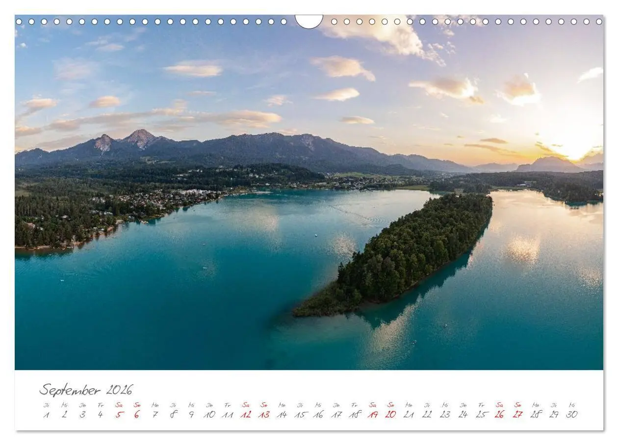 Bild: 9783516702378 | Der wunderschöne Faaker See in Kärnten (Wandkalender 2026 DIN A3...